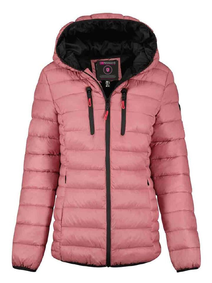 

Стеганая куртка Geographical Norway Steppjacke, розовый