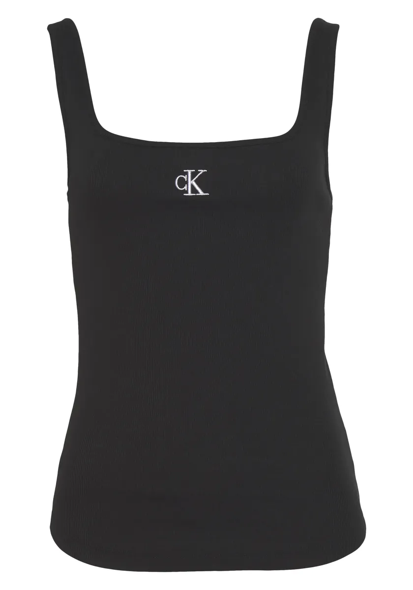 

Майка Calvin Klein Jeans "CK RIB TANK TOP", черный