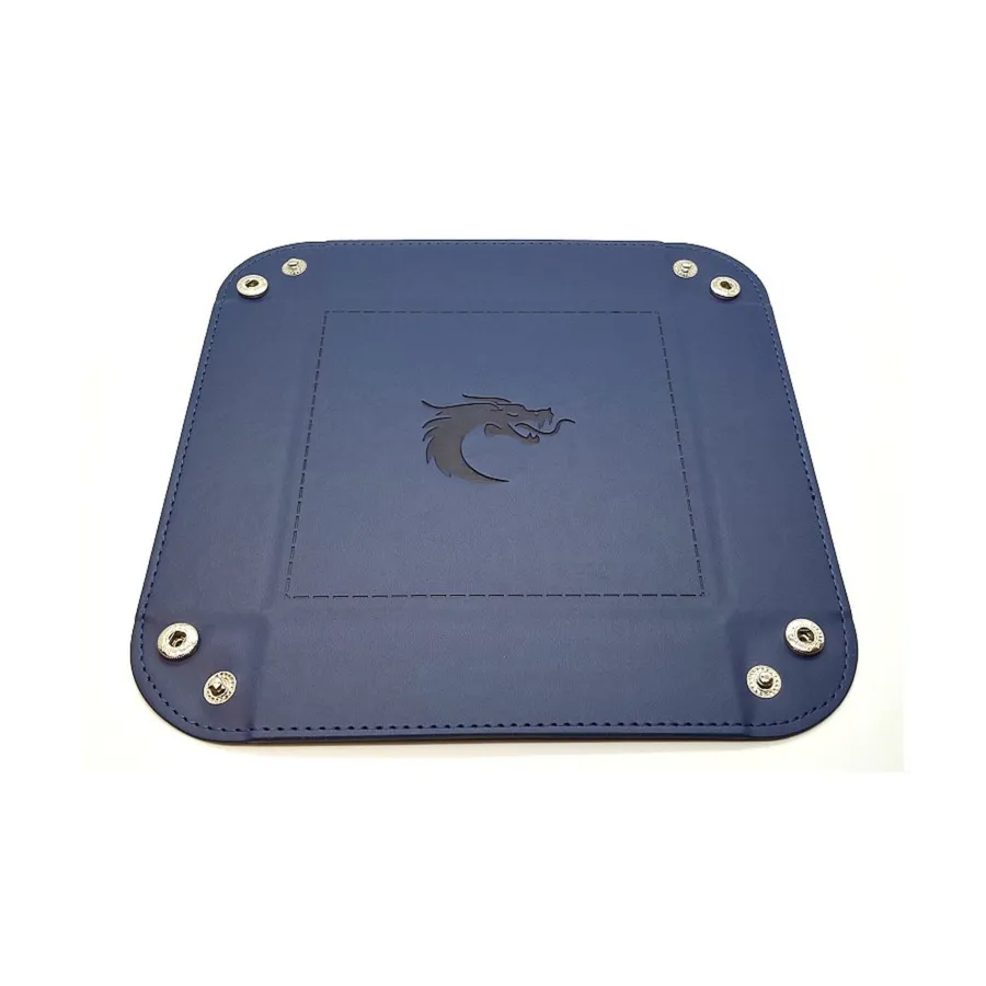 

Квадратный лоток для игральных костей - синий с синим, Dice Trays (Old School Dice & Accessories)