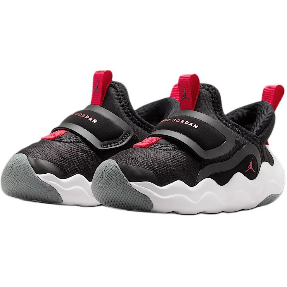Jordan Противоскользящие износостойкие низкие детские туфли Black Infant And Toddler — фото 4