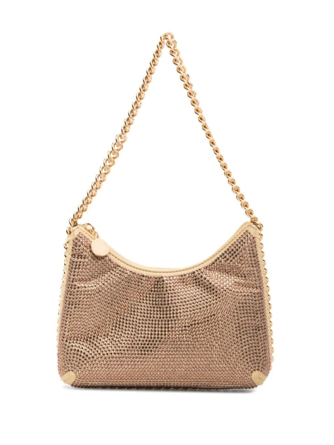 

Stella McCartney мини-сумка на плечо Falabella Zip, золотистый, Золотой, Stella McCartney мини-сумка на плечо Falabella Zip, золотистый