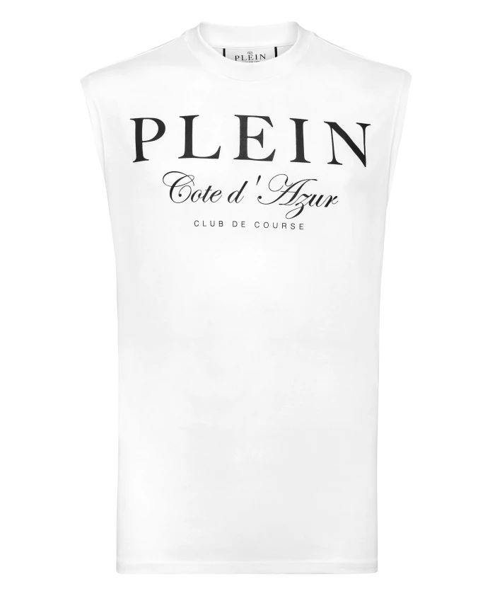 

Футболка с круглым вырезом Philipp Plein, белый