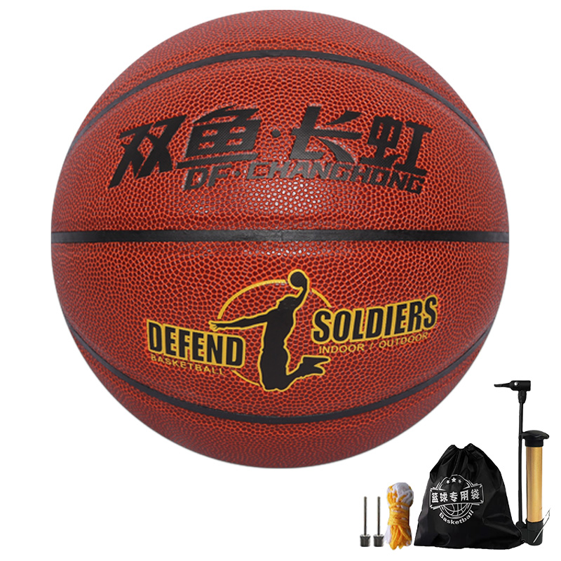 

Баскетбольный мяч DOUBLEFISH PU, размер 7, для тренировок и соревнований, унисекс DOUBLE FISH, size 7 training model[high value recommendation-712]