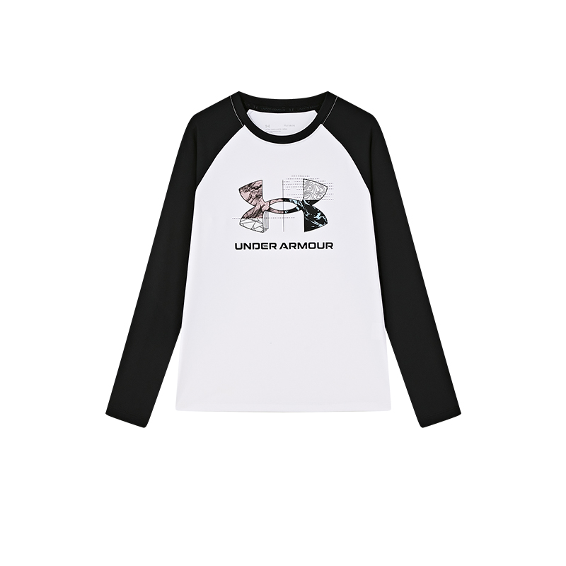 

Футболка для младших школьников Under Armour, черный