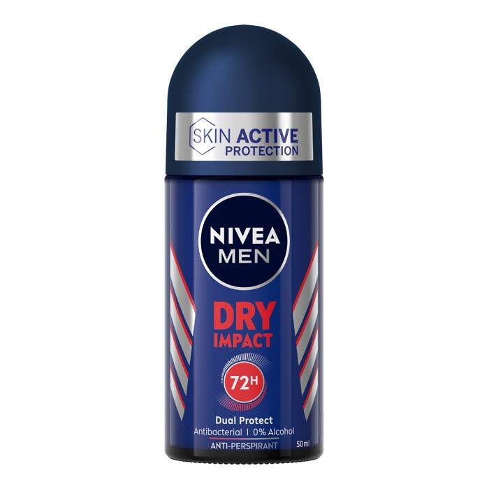 

Дезодорант Men Dry Impact Plus Desodorante Roll On Nivea, 50 ml