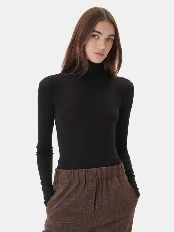 

Водолазка slim fit Teseo 2525946052 Weekend Max Mara, черный