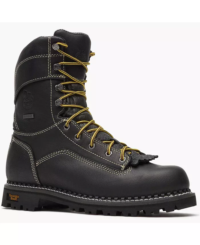 

Мужские водонепроницаемые рабочие ботинки AMP LT Logger с низким каблуком GEORGIA BOOT, серый