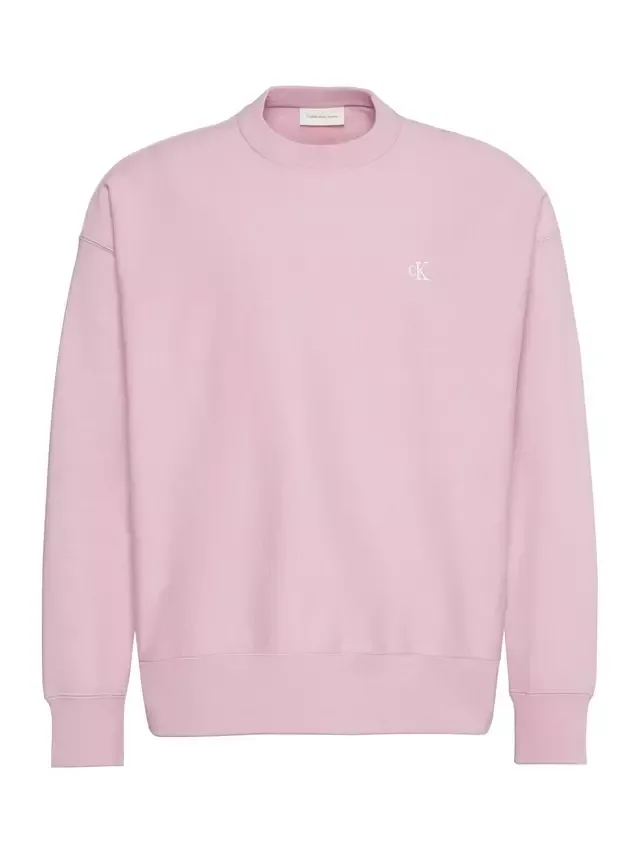 Толстовка из высококачественной махровой хлопковой смеси, цвет Орхидея Calvin Klein