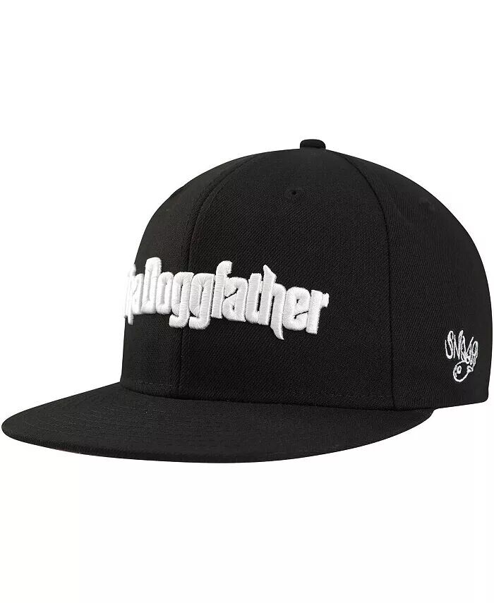 

Мужская облегающая шляпа Black Death Row Records Doggfather Lids, черный
