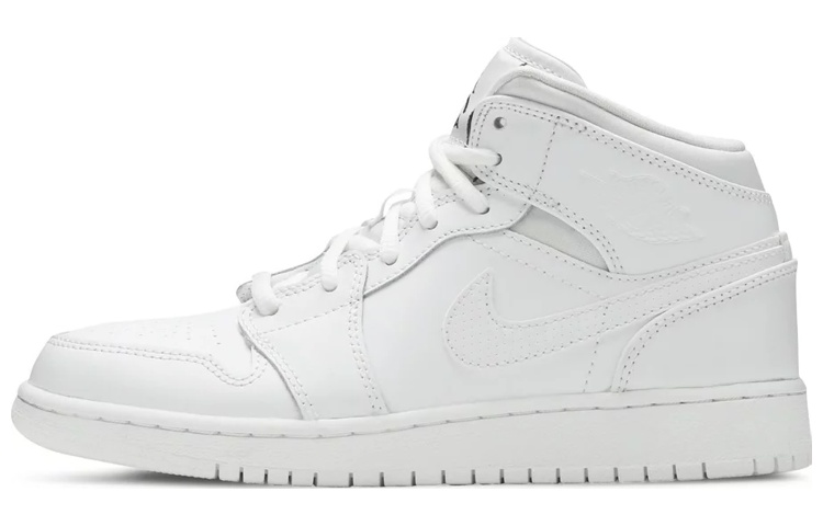 

Кроссовки Jordan 1 Retro Mid White 2017 GS