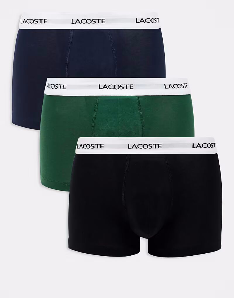 

Lacoste - упаковка из 3 разноцветных трусов