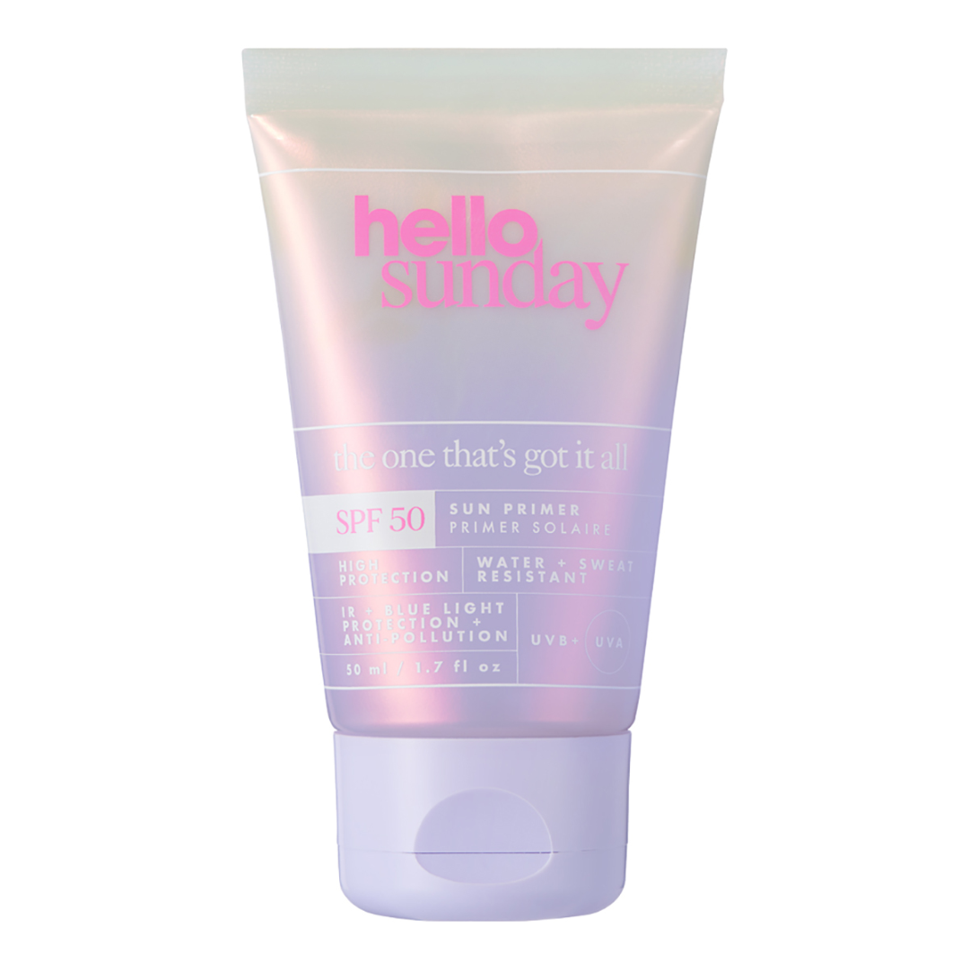 

Основа под макияж с защитой от солнца SPF50 the one that's got it all spf50 sun primer Hello Sunday, 50 мл