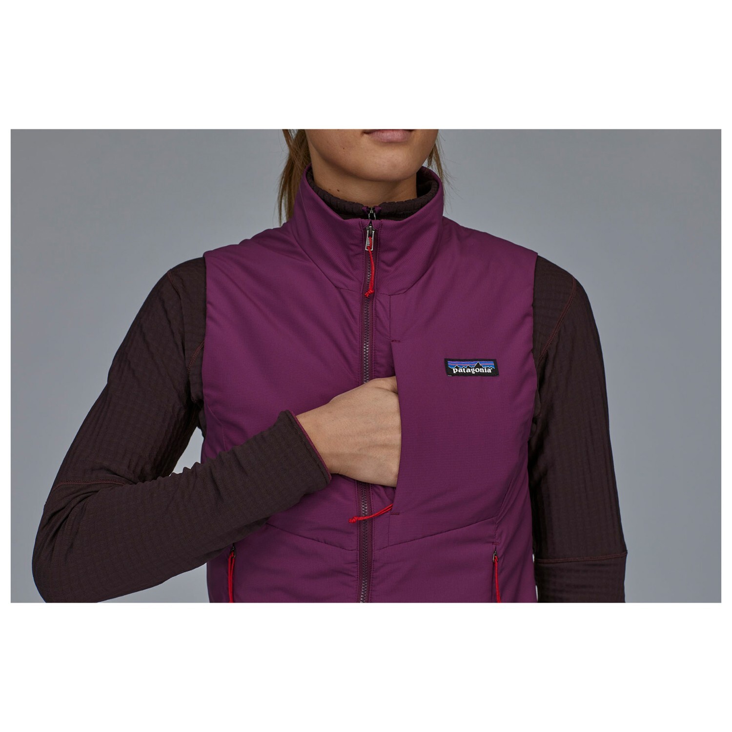 Жилет из синтетического волокна Patagonia Women's Nano Air Light Vest, черный — фото 4