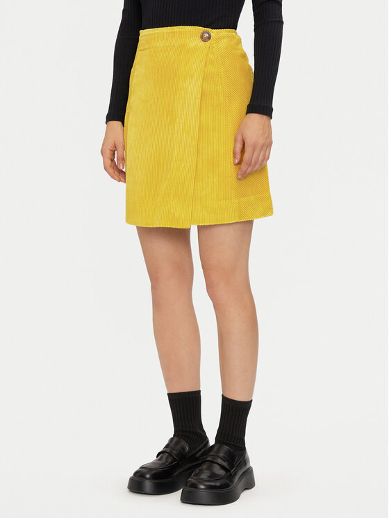 

Мини-юбка regular fit 4Q5GD0048 United Colors Of Benetton, желтый