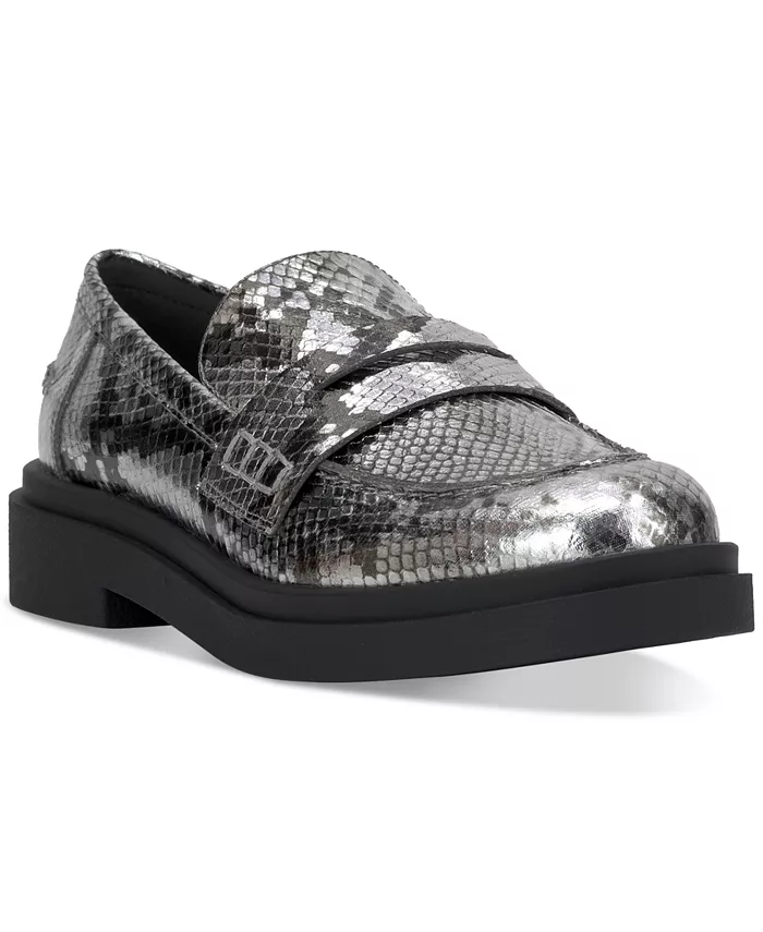 Женские лоферы Xuris Penny Jessica Simpson, серебряный