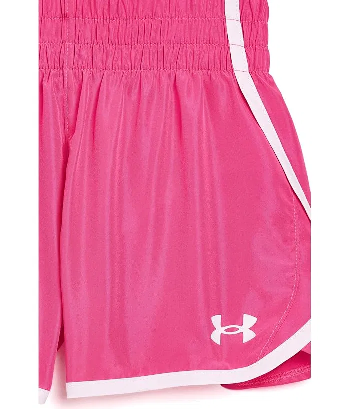 Шорты спортивные Fly By Shorts Under Armour Kids, Pink Rave — фото 3