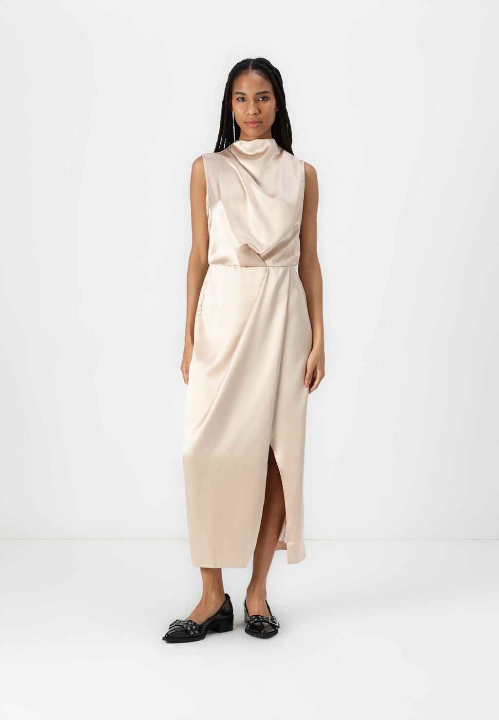 

Одежда для особых случаев DRAPPED SLEEVELESS LONGLINE DRESS Anna Field, бежевый