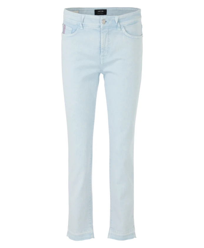 

Узкие джинсы с оригинальными деталями. Marc Cain, синий