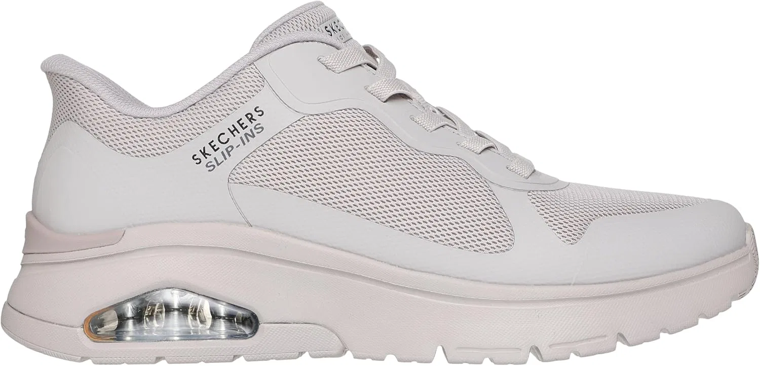 Мужские кроссовки Skechers UNO Flex-Ez Air Hands Free без шнурков, Taupe — фото 4