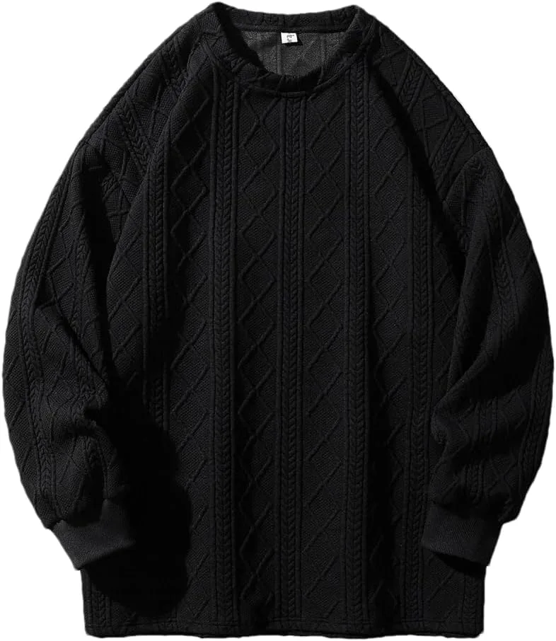 

Осенний свитшот с круглым вырезом, Unisex, Large Size FSSNHQHCJ