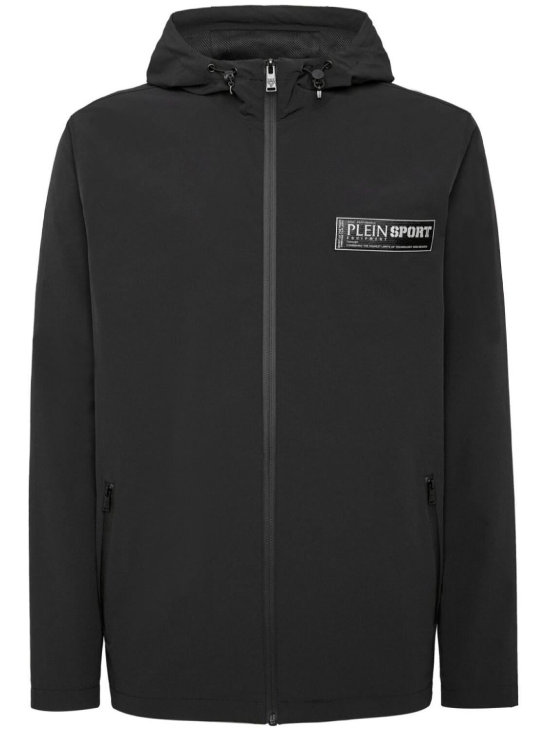 

Куртка K-Way с капюшоном Plein Sport, черный