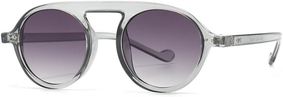 

MUTYNE Модные круглые солнцезащитные очки конфетных цветов для женщин в стиле ретро, ​​солнцезащитные очки с защитой от УФ-излучения для мужчин, розовые и желтые солнцезащитные очки, C6