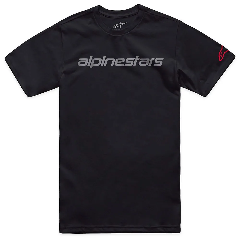 

Футболка с коротким рукавом Alpinestars Linear Wordmark 2.0, черный