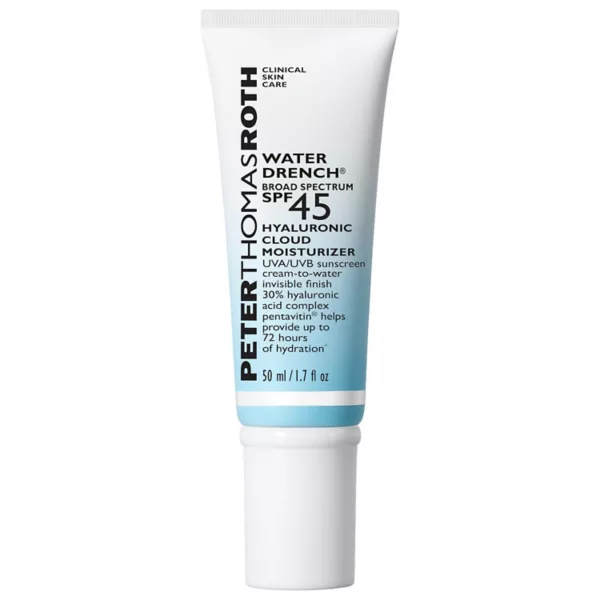 

Увлажняющий гиалуроновый крем с водным насыщением spf 45 Peter Thomas Roth