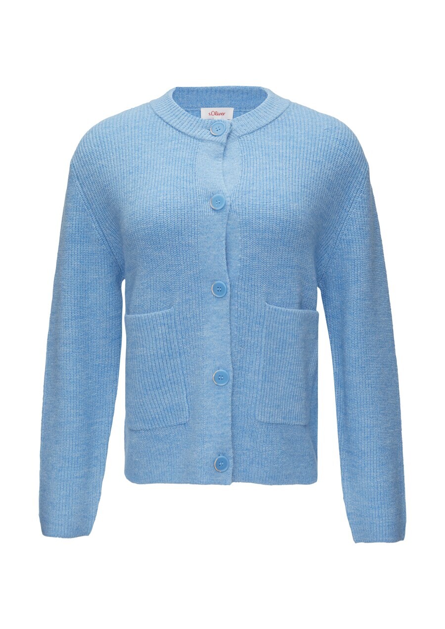 

Вязаный кардиган s.Oliver Knit Cardigan, синий