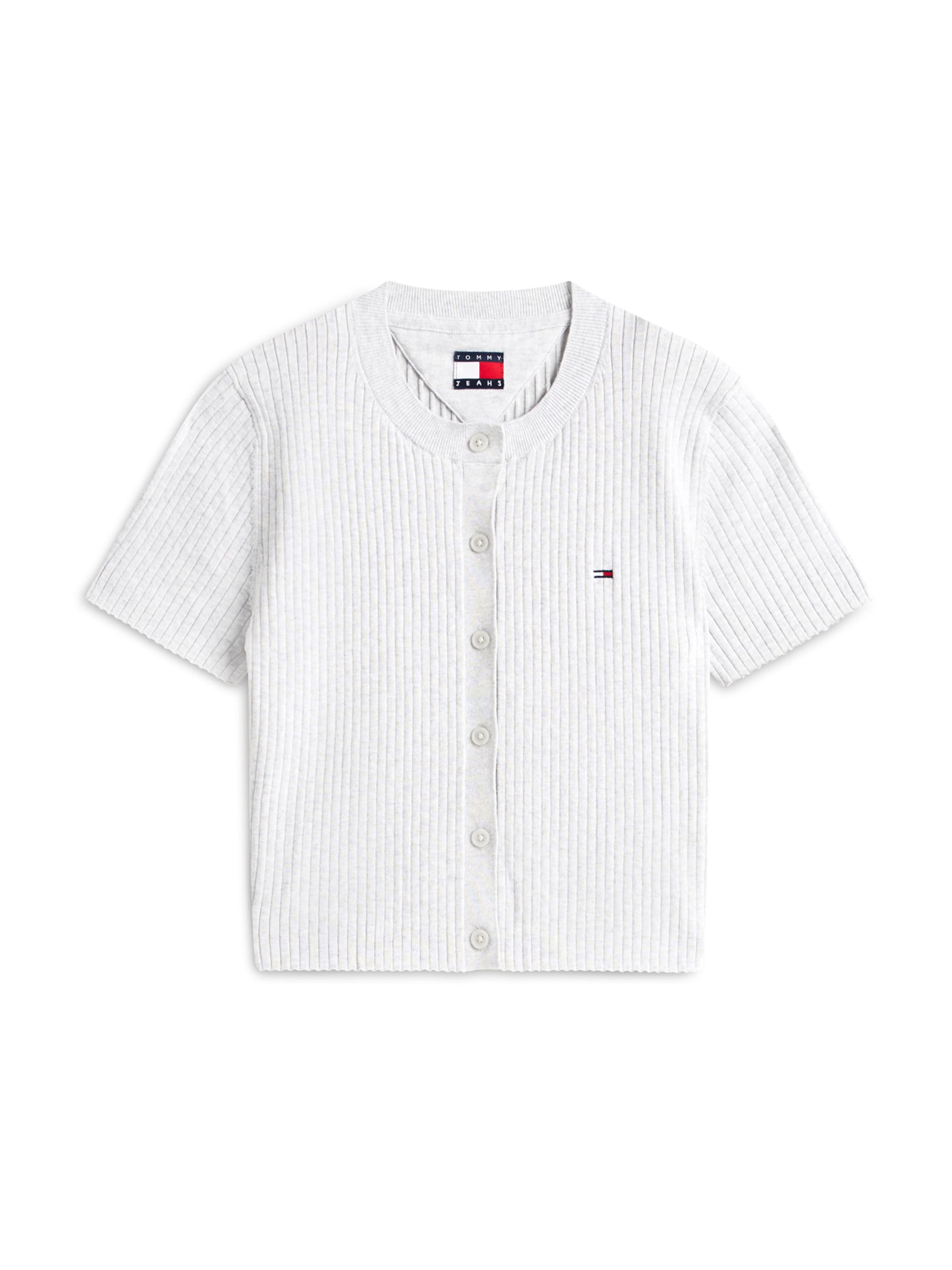 

Tommy Jeans Кардиган 'ESSENTIAL' в крапинку, цвет Mottled Grey