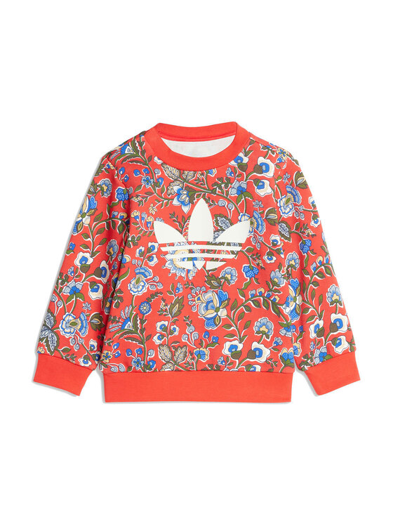 Спортивный костюм regular fit Liberty London JY3018 Adidas, красный — фото 2