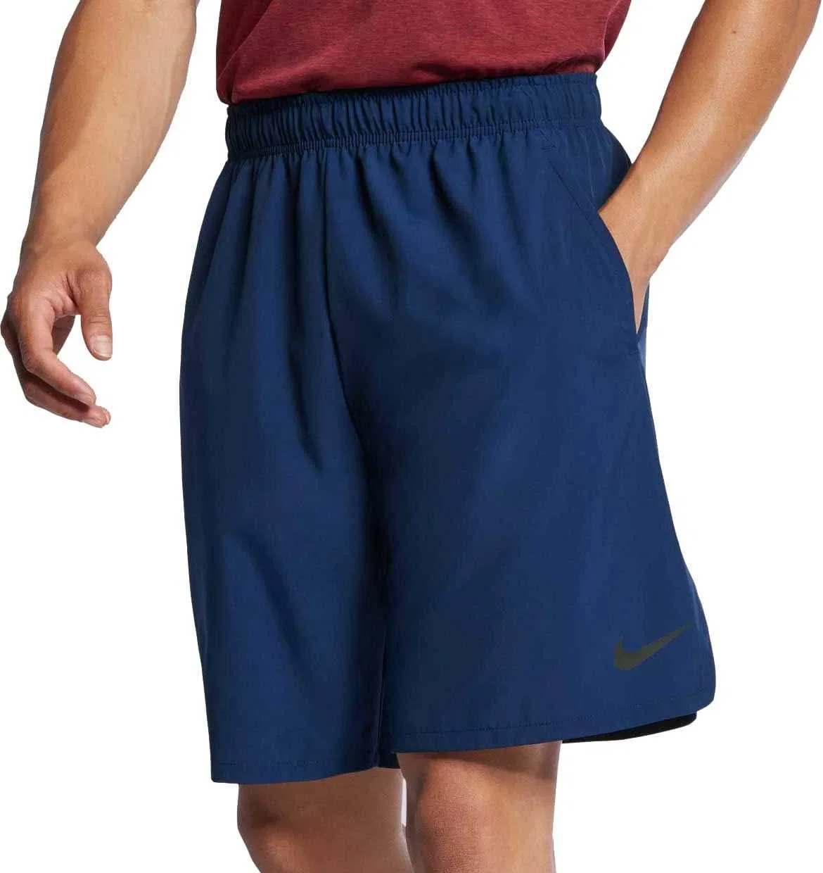 Мужские тренировочные шорты Nike Flex Woven Training Shorts 2.0, 8 дюймов, синие