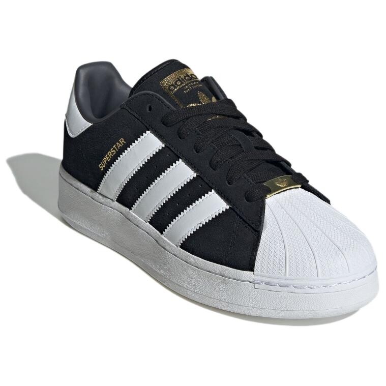 Кроссовки adidas originals SUPERSTAR XLG Skateboarding Shoes Unisex Low-top Black/White, черный/белый — фото 3