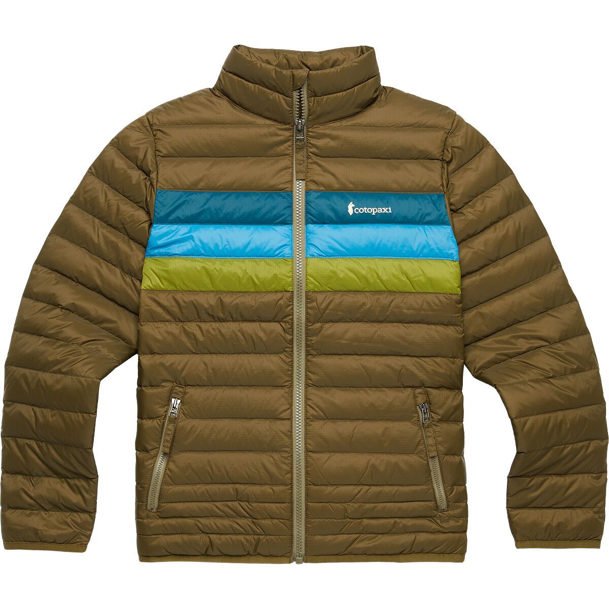 

Детская пуховая куртка Fuego Cotopaxi, цвет live oak stripes
