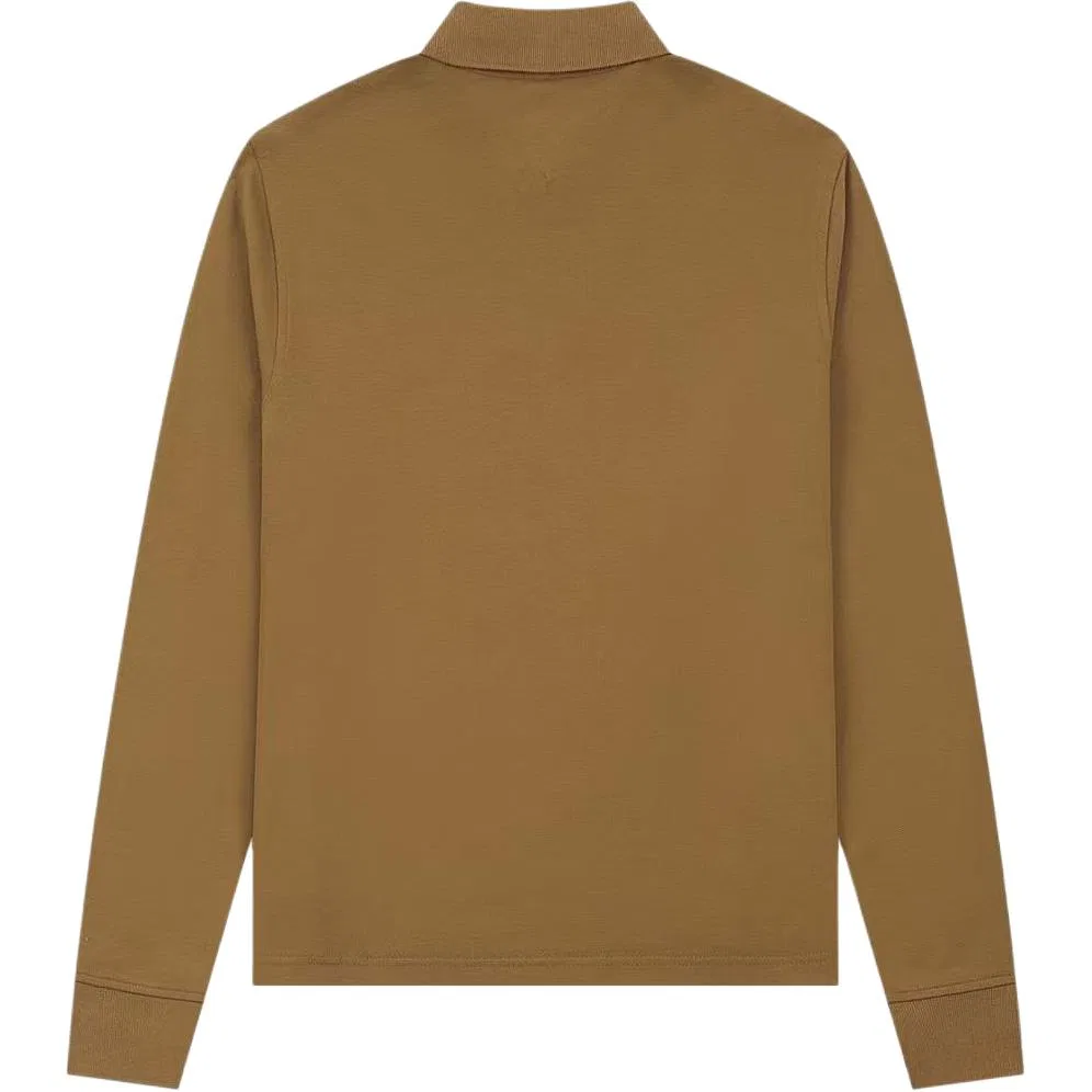 Поло мужское Tommy Hilfiger, Khaki Brown — фото 3