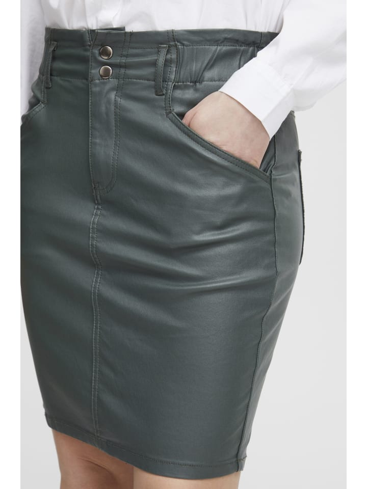 

B. young Юбка BYKIKO 4 - с покрытием, стандартный крой, цвет "Кинза"