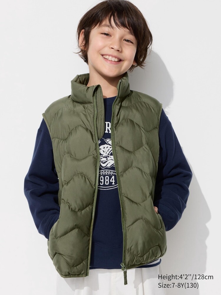 

Жилет Puffertech Uniqlo, цвет 56 зеленый