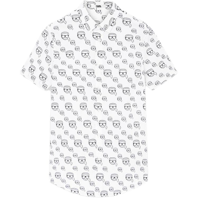 

KARL LAGERFELD / Karl Lagerfeld Jeans Мужская белая рубашка