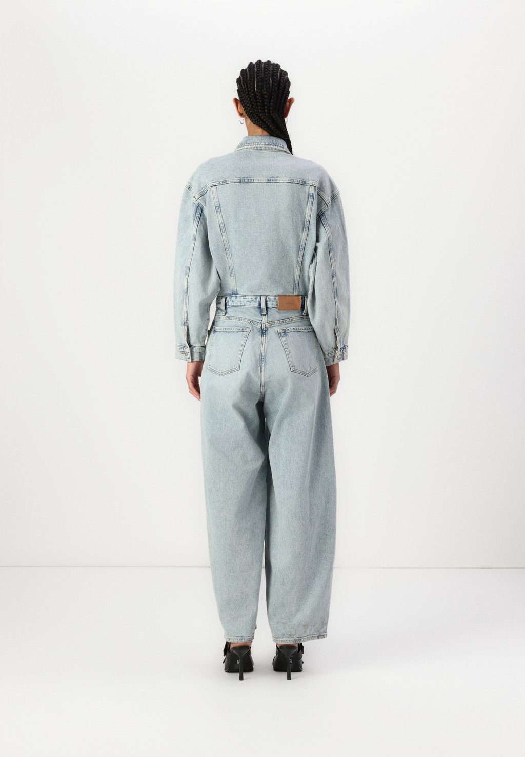 

Комбинезон RELAXED JUMPSUIT SAHARA 7 for all mankind, темно-синий