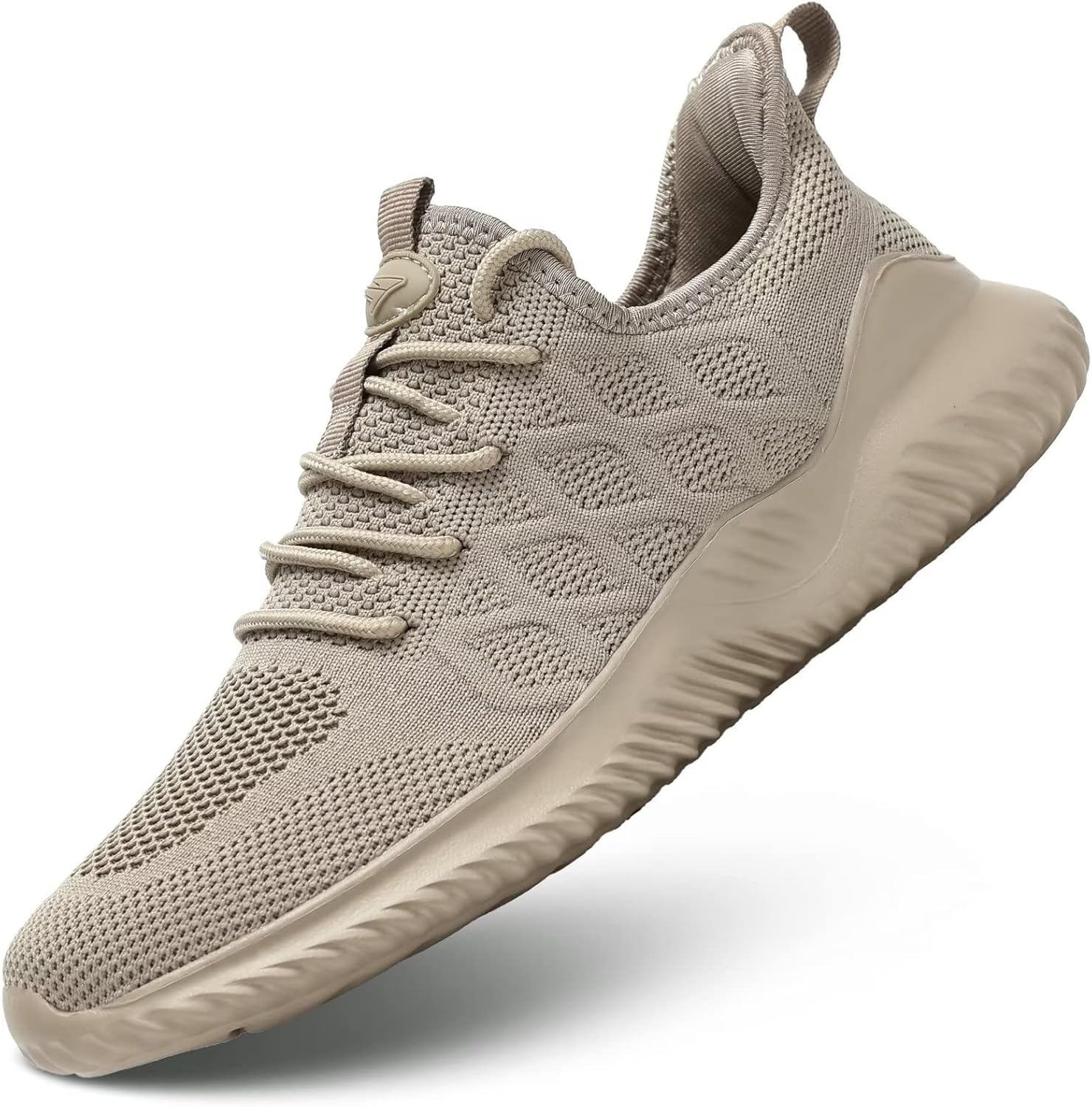 

Мужские кроссовки для бега, слипоны для ходьбы и тенниса, легкие, дышащие, повседневные, с мягкой подошвой, сетчатые, для тренировок и спорта Kvovzo, хаки