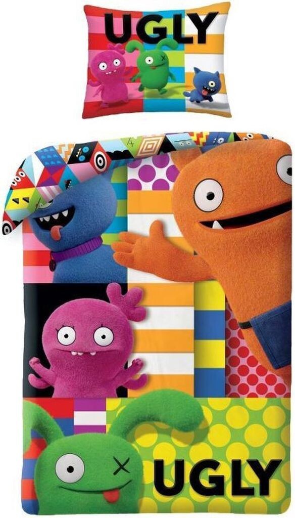 

Ugly Dolls Пододеяльник Ugly 140 х 200 см - хлопок Halantex