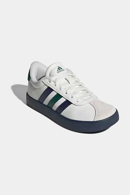 Кроссовки детские VL Court 3.0 Adidas, белый — фото 2