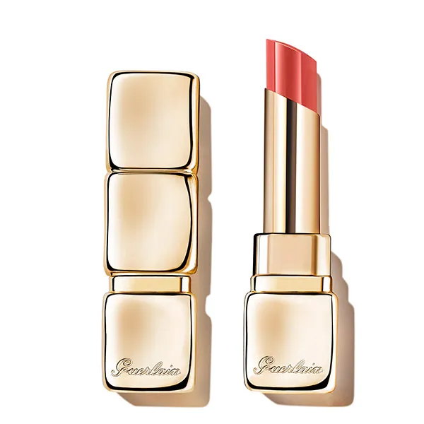 

Сияющая финишная помада Kisskiss Shine Bloom Guerlain, цвет dahlia kiss