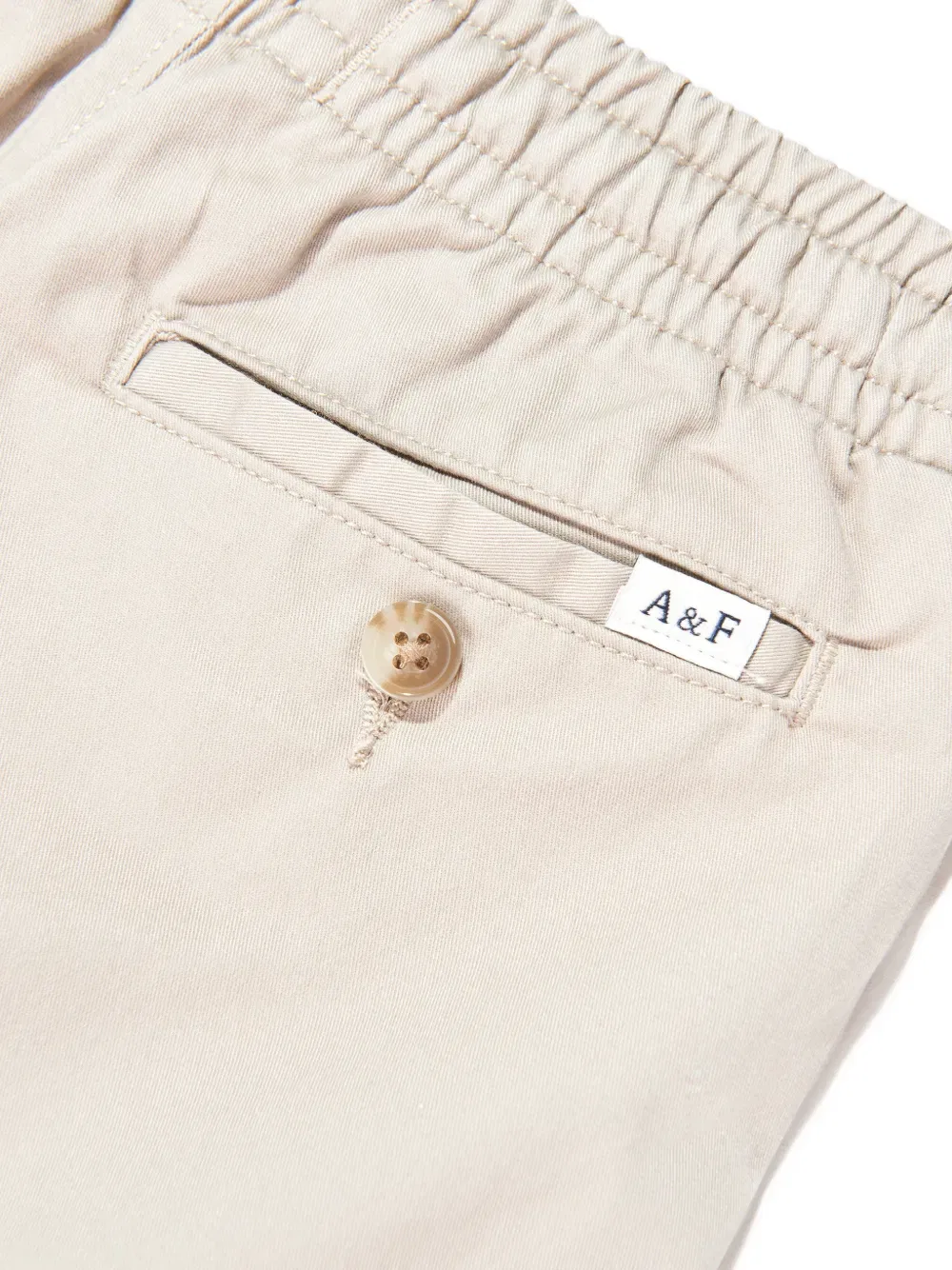 Брюки на резинке Abercrombie Fitch Kids, нейтральный — фото 4