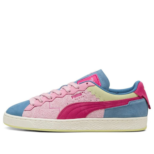 

Кроссовки x squid game suede 'pink blue' Puma, мультиколор