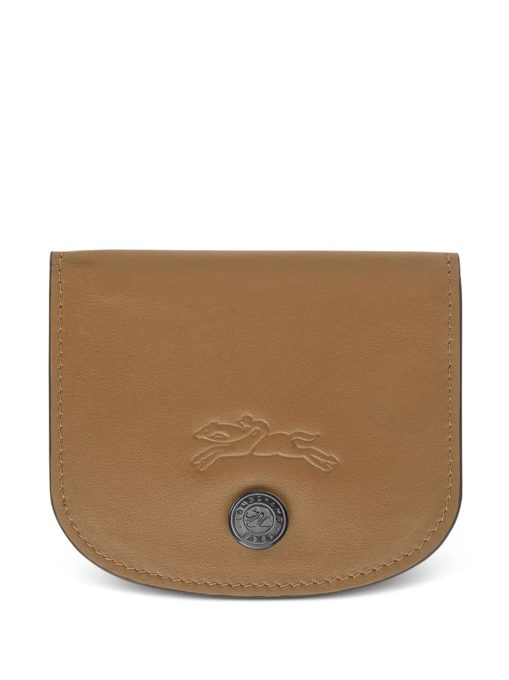 

Кардхолдер Le Pliage с логотипом Longchamp, коричневый