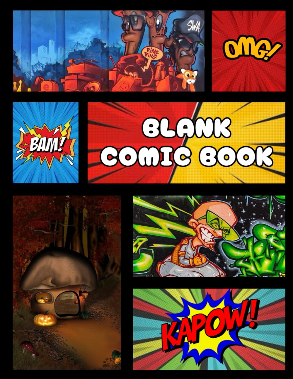 

Blank Comic Book: Bring your own comic book to life (Independently published)