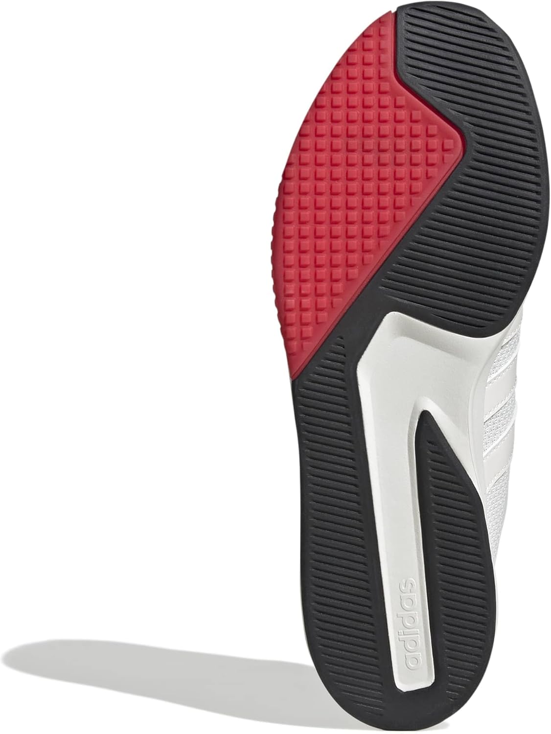 Кроссовки adidas Мужские 76/26, белый/красный — фото 3