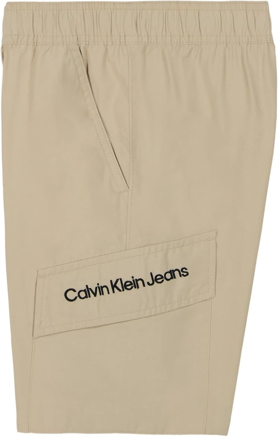 Шорты-карго Calvin Klein для мальчиков, затягивающиеся на шнурок, White Pepper — фото 2