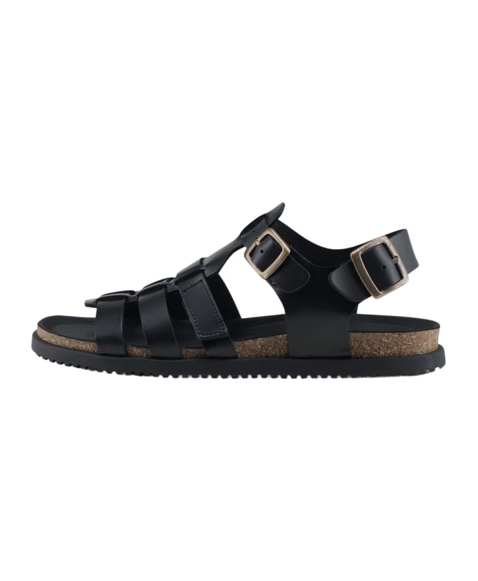Кожаные сандалии Nature Footwear, черный